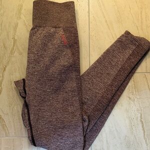 Gymshark Heathered Brown Leggings